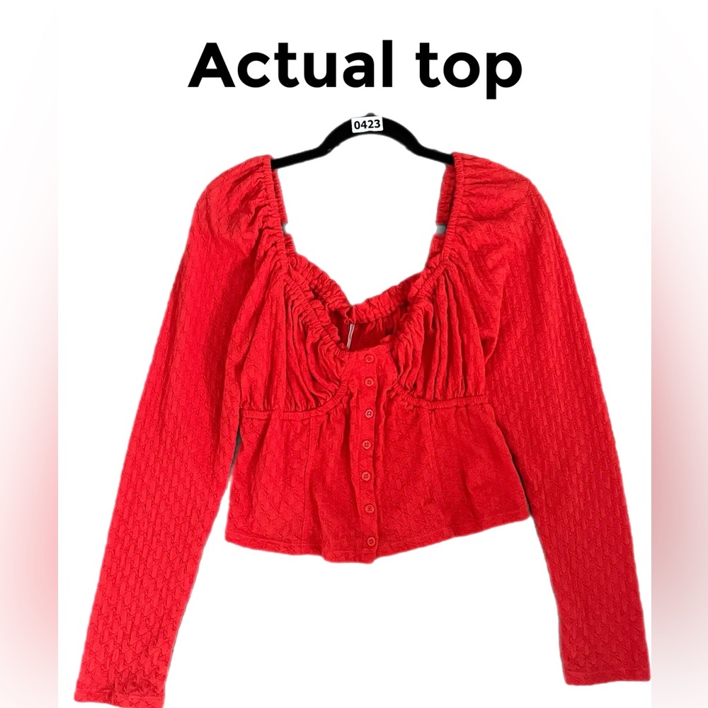 Free People Ladybug blouse - Picture 3 of 8